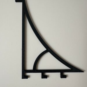 4x Ikea Skadis Regal Halterung Haken (2 Paar) - Printorable