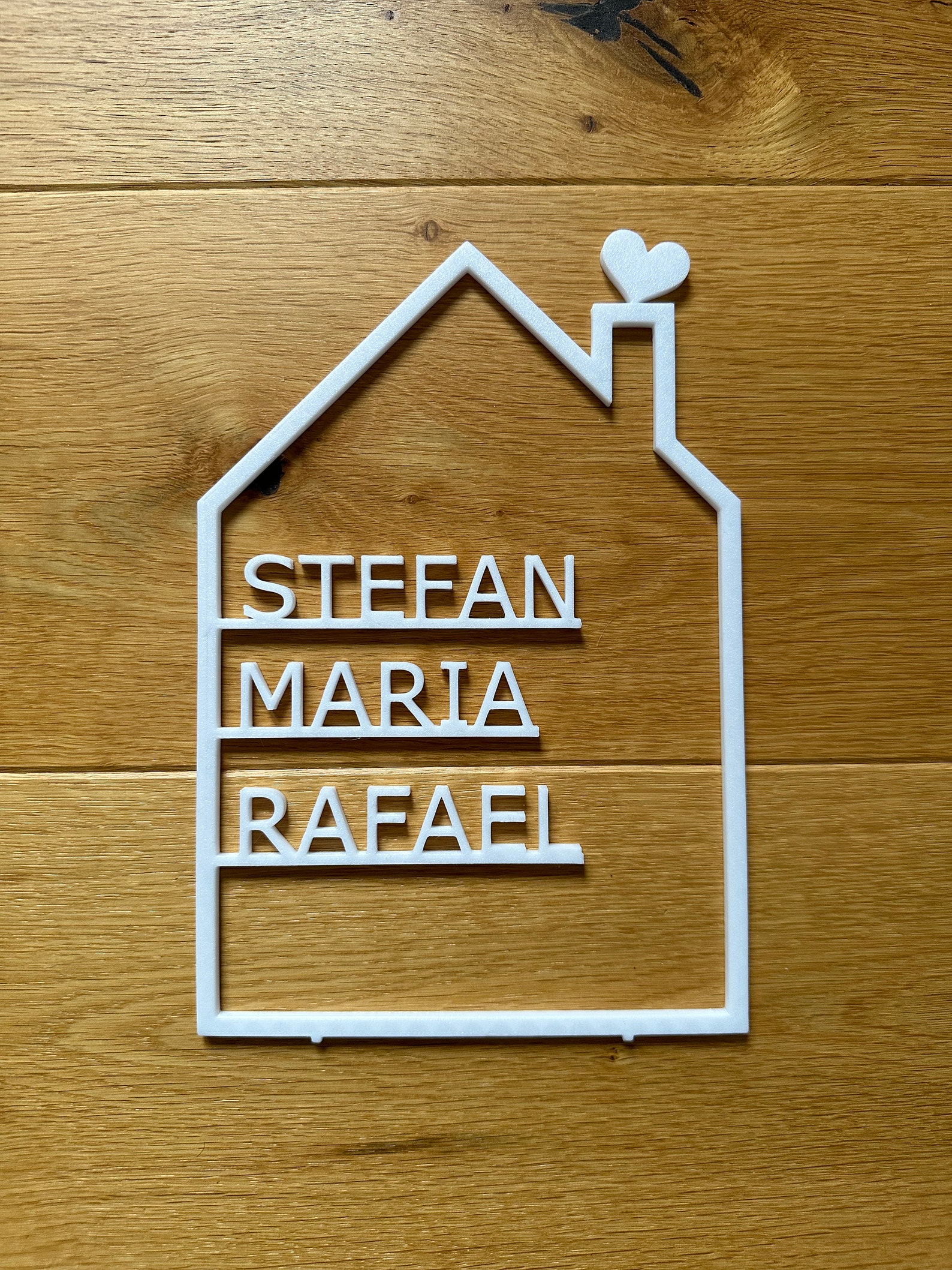 3D Druck personalisiertes Familiengeschenk – Foto 6 von 6