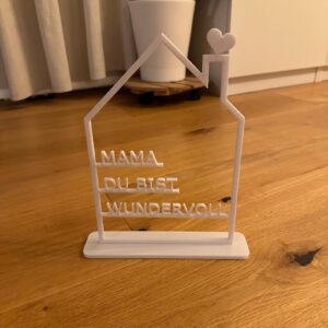 3D Druck personalisiertes Familiengeschenk – Foto 1 von 5