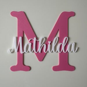 T&uuml;rschild Kinderzimmer personalisiertes Namensschild Geburtsgeschenk &ndash; Foto 1 von 6