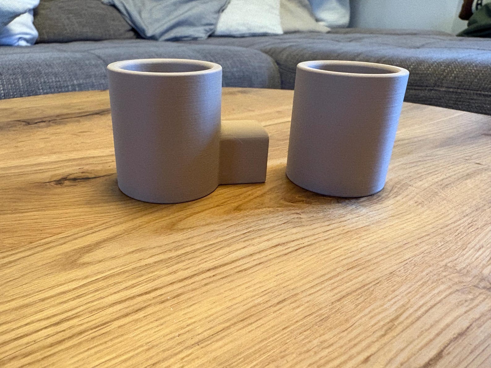 Stabkerzenhalter, modern und minimalistisch im 2er Set – Foto 5 von 5
