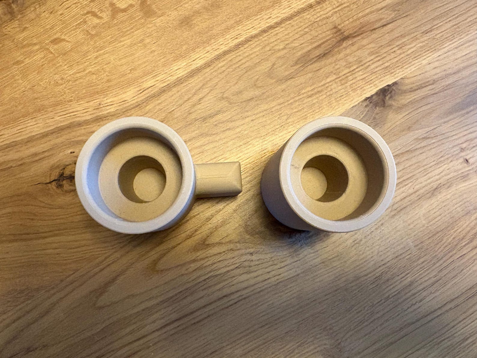 Stabkerzenhalter, modern und minimalistisch im 2er Set – Foto 4 von 5